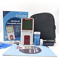 Healthcaretuye Hb Hemoglobin Meter Analyzer Hemoglobin Test Meter Kit