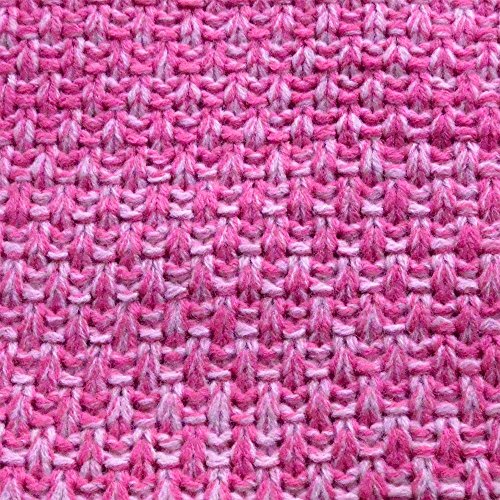 Mermaid Tail Blanket for Adults / Teens by AIQI - Feet Go in Fins - All Season Knitted Soft Cozy Sofa Bed Sleeping Bag, Ideal for a Gift (70.8 34.5 inch) (Pink)