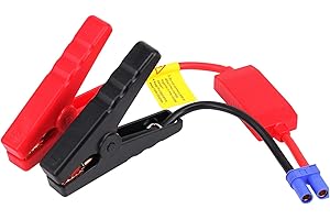 EC5 Jumper Cable, Yeworth Automotive Replacement Car Jumper Cable Alligator Clip Clamp to EC5 Connector for 12V Portable Emergency Car Jump Starter Booster