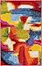 Blooms Multi Abstract Painting Red Orange Yellow Green Modern Brush Stroke Area Rug 2x3 (20