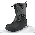 Northside Frosty Insulated Winter Snow Boots for Girls and Boys with Rugged, Water Resistant Nylon Upper, Quick-Drying Lining, Removable EVA Insole, and Durable TPR Outsole