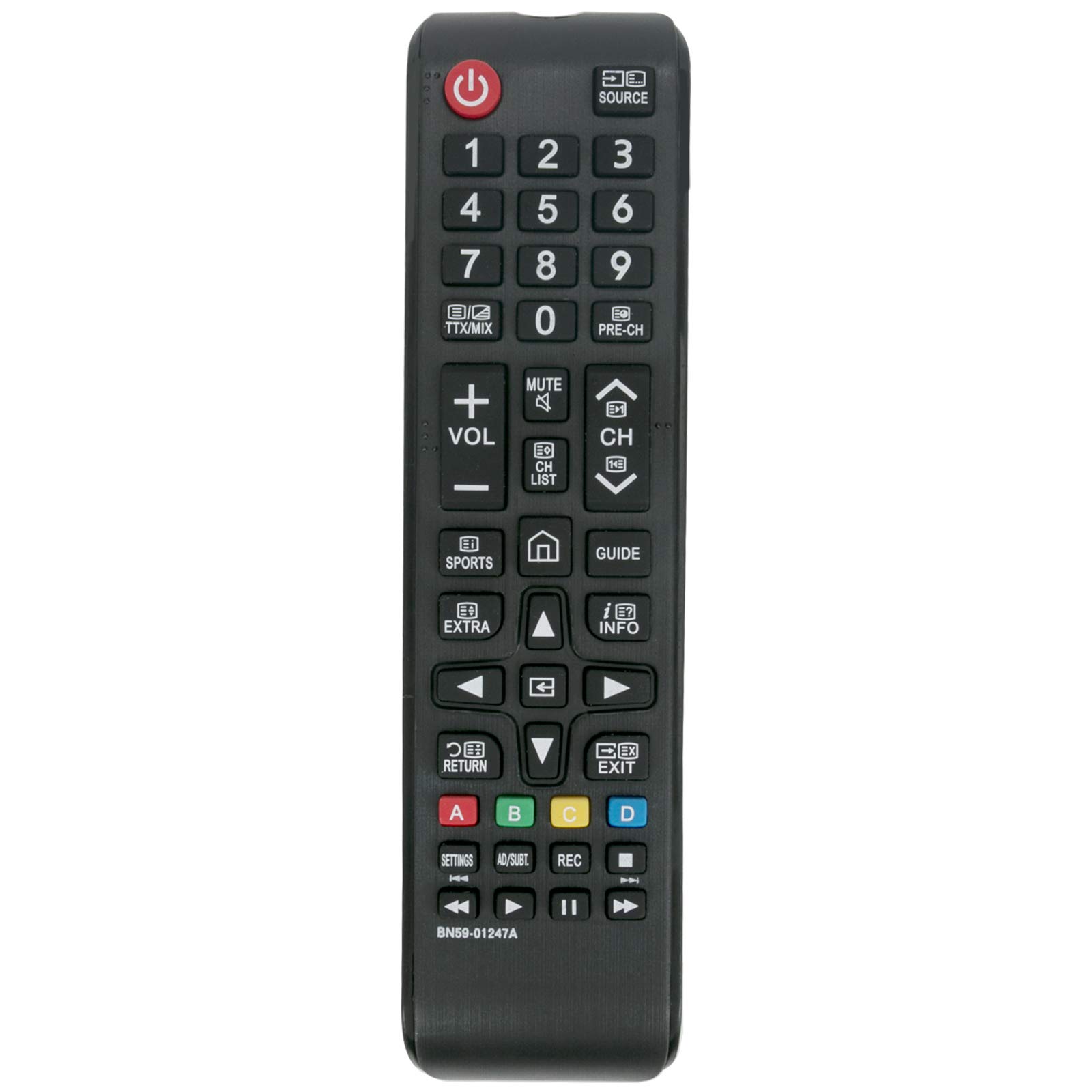 VINABTY BN59-01247A Replacement Remote Fit for Samsung KS8000 4K SUHD TV UE40KU6100 UE49KU6100 UE55KU6100 UE65KU6100 UE49KS8000 UE55KS8000 UE65KS8000 UE75KS8000 UE49KS9000 UE55KS9000 UE65KS9000