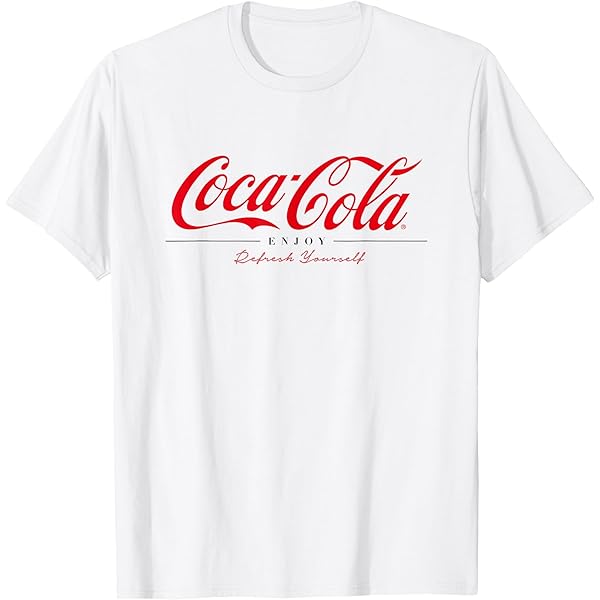 Amazon.com: Coca Cola Enjoy And Refresh Yourself T-Shirt