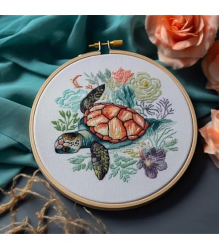 Tutorial Y Patrón De Tortuga Marina De Punto Grueso / Aprende A