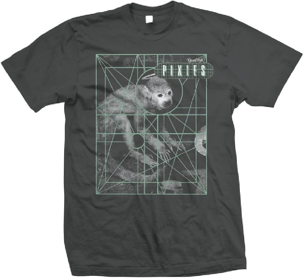 Pixies Doolittle Album Cover Adult TShirt Medium Gray Clothing