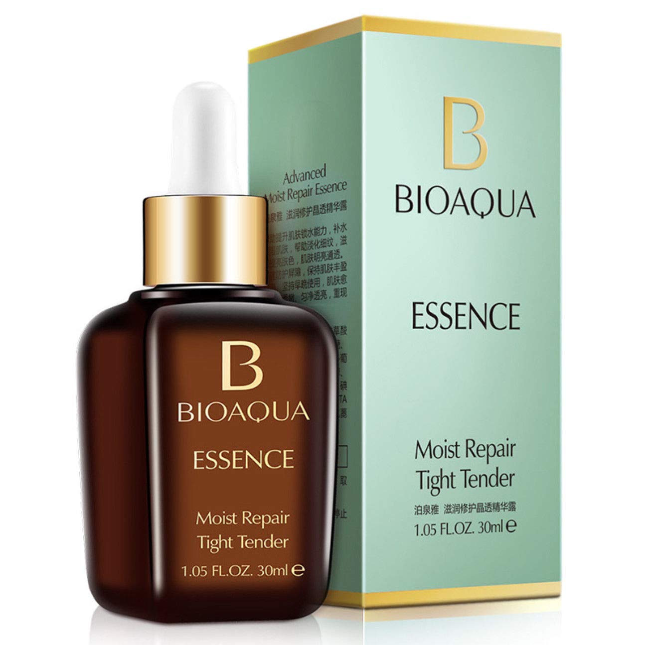 BIOAQUA Advanced Serum Hyaluronic Acid & Collagen Plumps Lightens Hydrates Softens Essence Moisturizing Skin Tight Tender 30ml