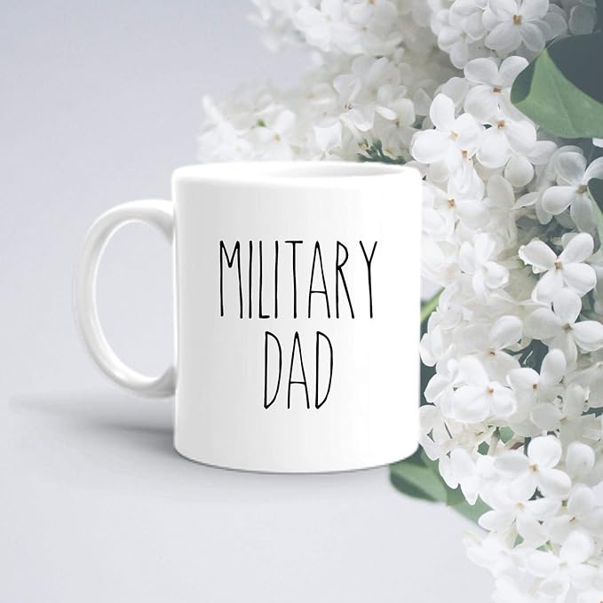 rae dunn military dad mug