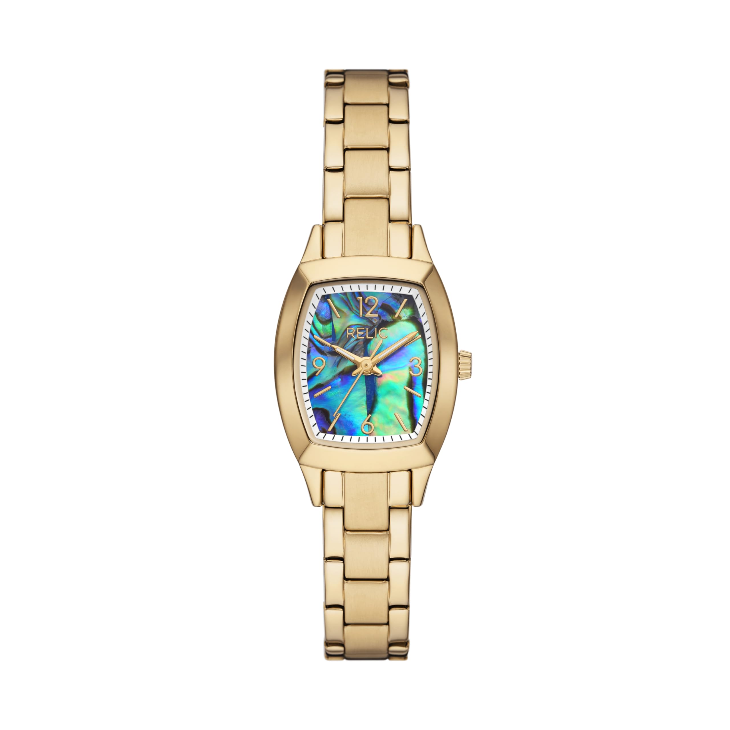 Relic by Fossil Women's Everly Three-Hand Gold Stainless Steel