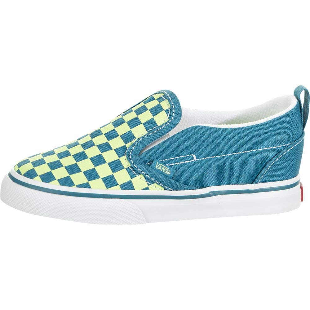 sharp green slip on vans