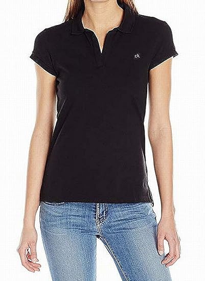 calvin klein women's polo shirt