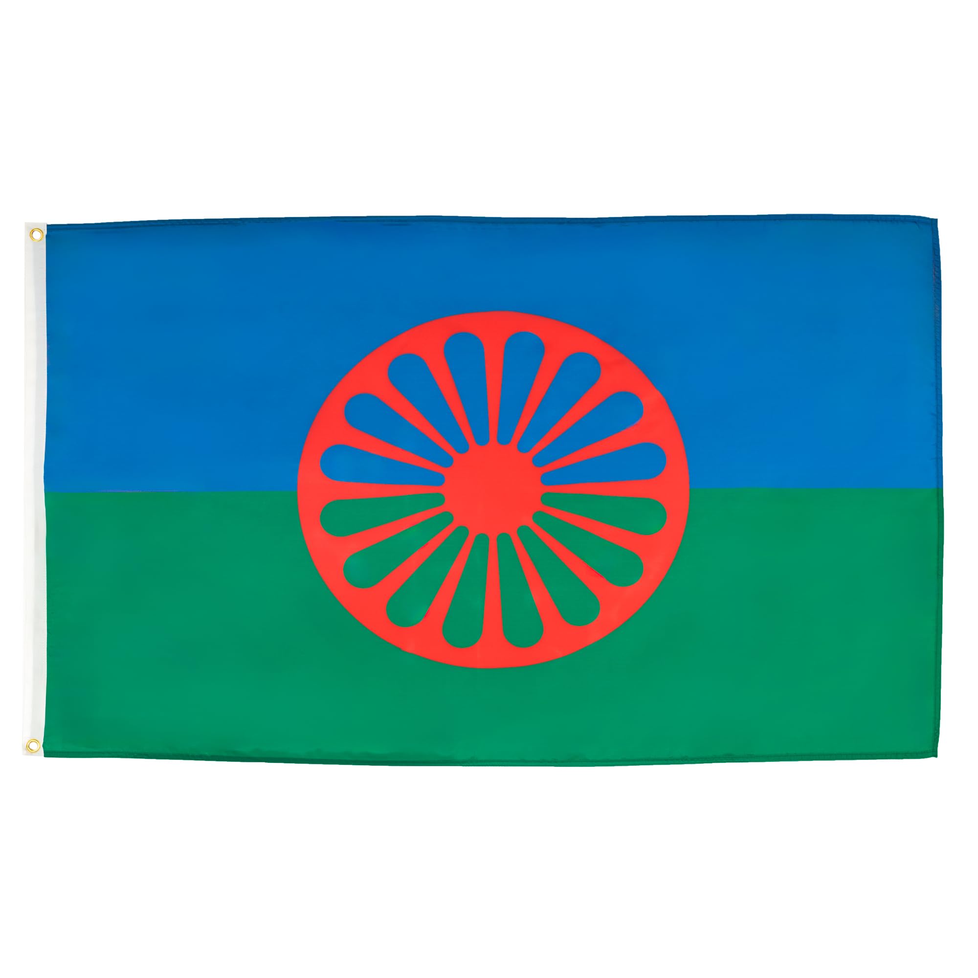 AZ FLAG - Gypsy Flag - 3x5 Ft - Light Polyester Traveller Banner with Two Brass Eyelets - Fade Resistant - Vivid Colors - 3' x 5' Feet - 150x90 Cm