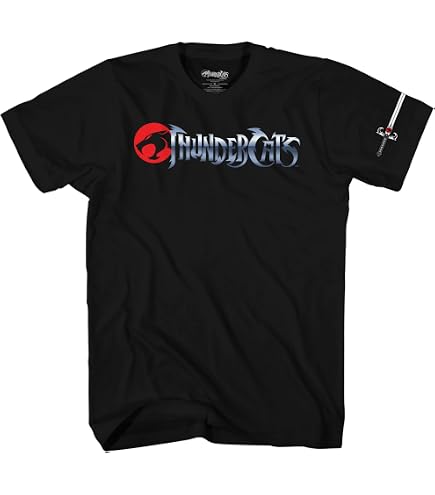 Amazon.com: Thundercat Classic Logo Adult T-Shirt (Small) Black