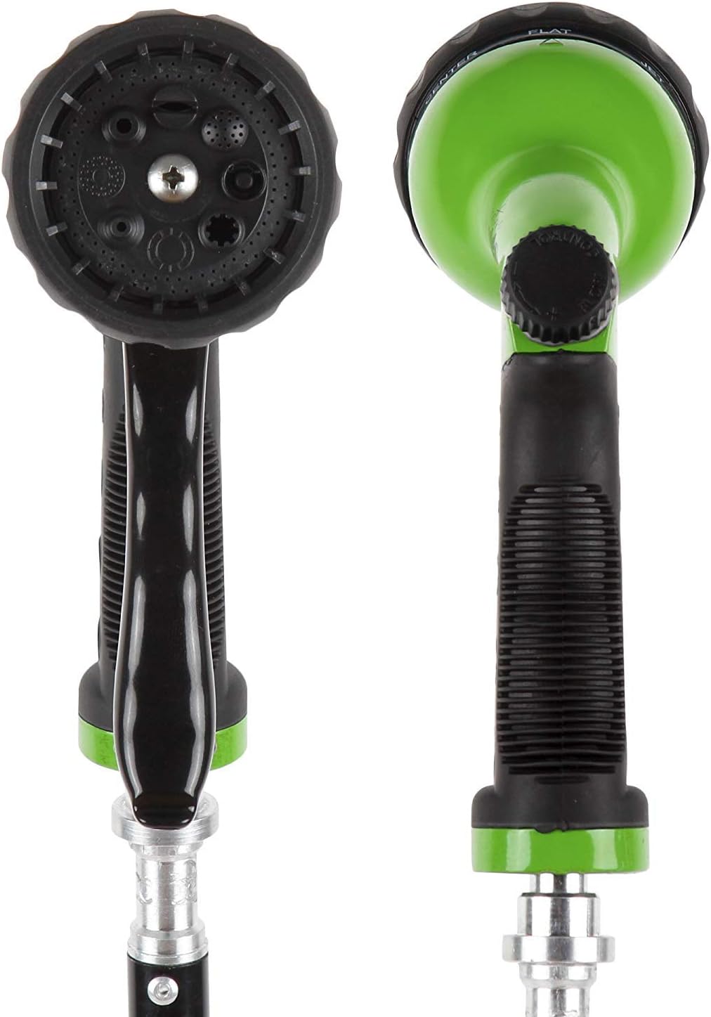 Signature Garden Heavy-Duty Nozzle, Comfort-Grip 8 Different Spray Patterns for Watering Lawns, Washing Cars & Pets : Garden & Outdoor