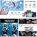 CAIWEI LCD Wireless Bluetooth Video Projectors WXGA 4200 Lumen Smart Multimedia HDMI Home Theater Movie Projector HD 1080P,Built-in Android 6.0 LED WiFi Proyector for Smartphone Xbox PS4 Wii DVD APPsthumb 1