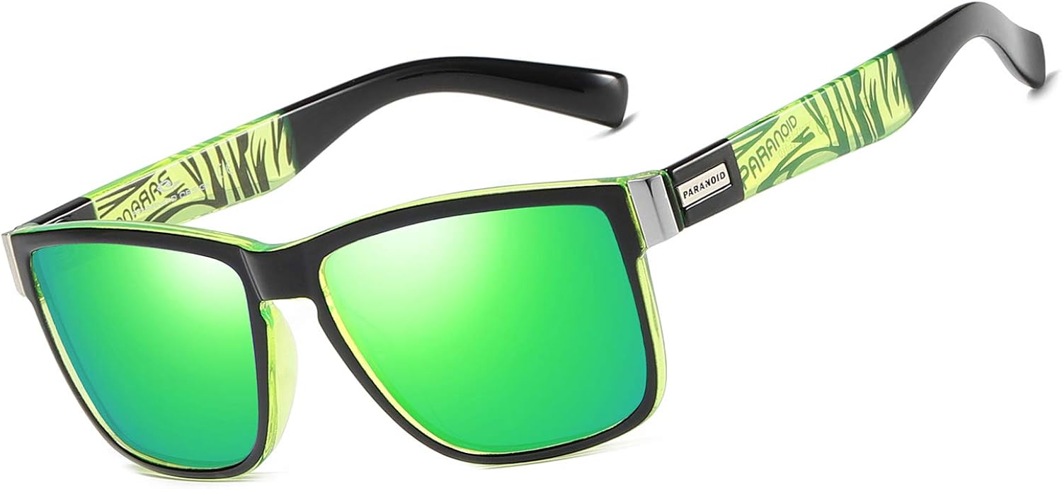 Tramean Vintage Polarized Sunglasses for Men and Women Trendy Retro UV Protection Driving Shades