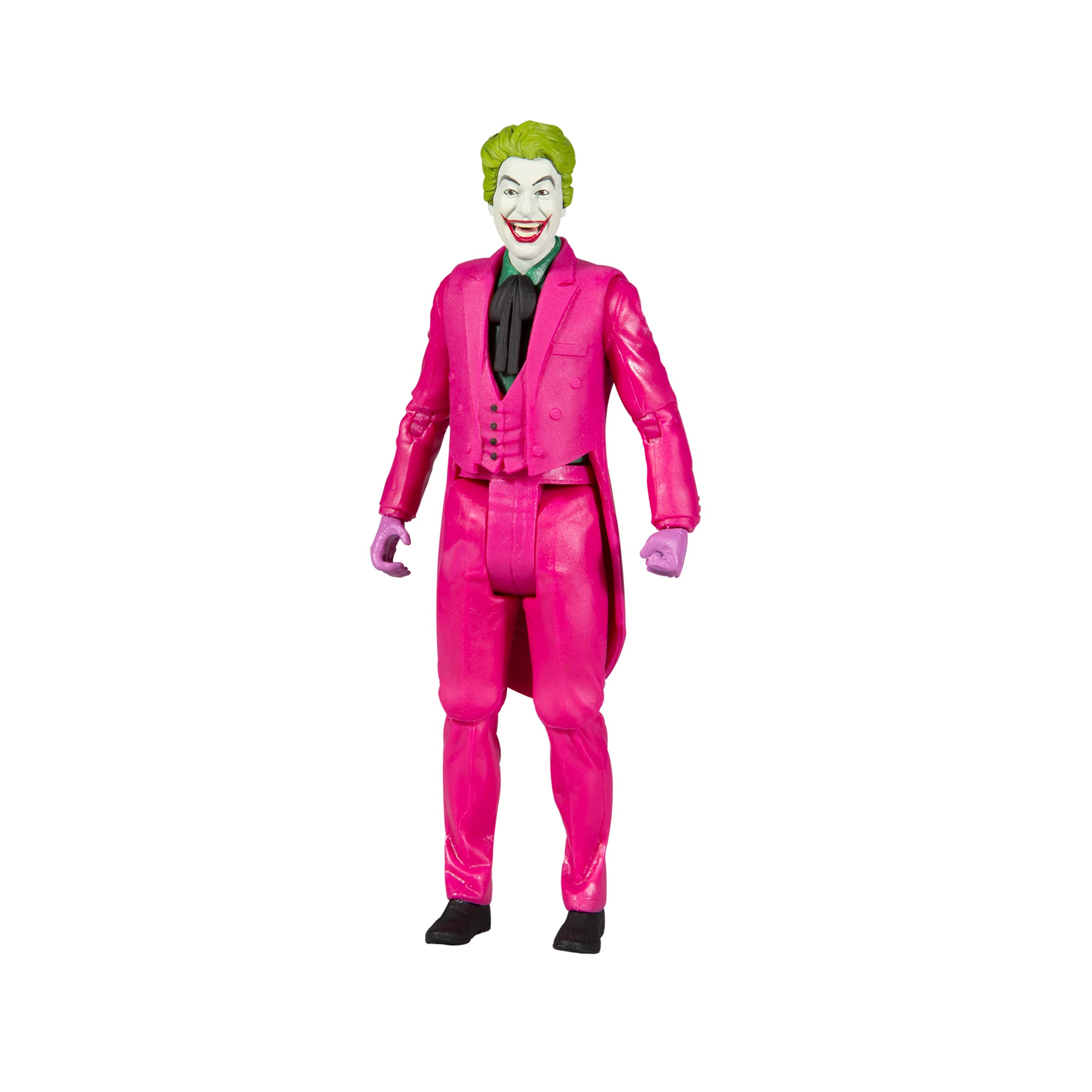 McFarlane Toys, DC Multiverse, 5-inch DC Retro The Joker Action Figure With Action Word Bubbles, Collectible DC Retro 1960's TV Figure â€“ Ages 12+
