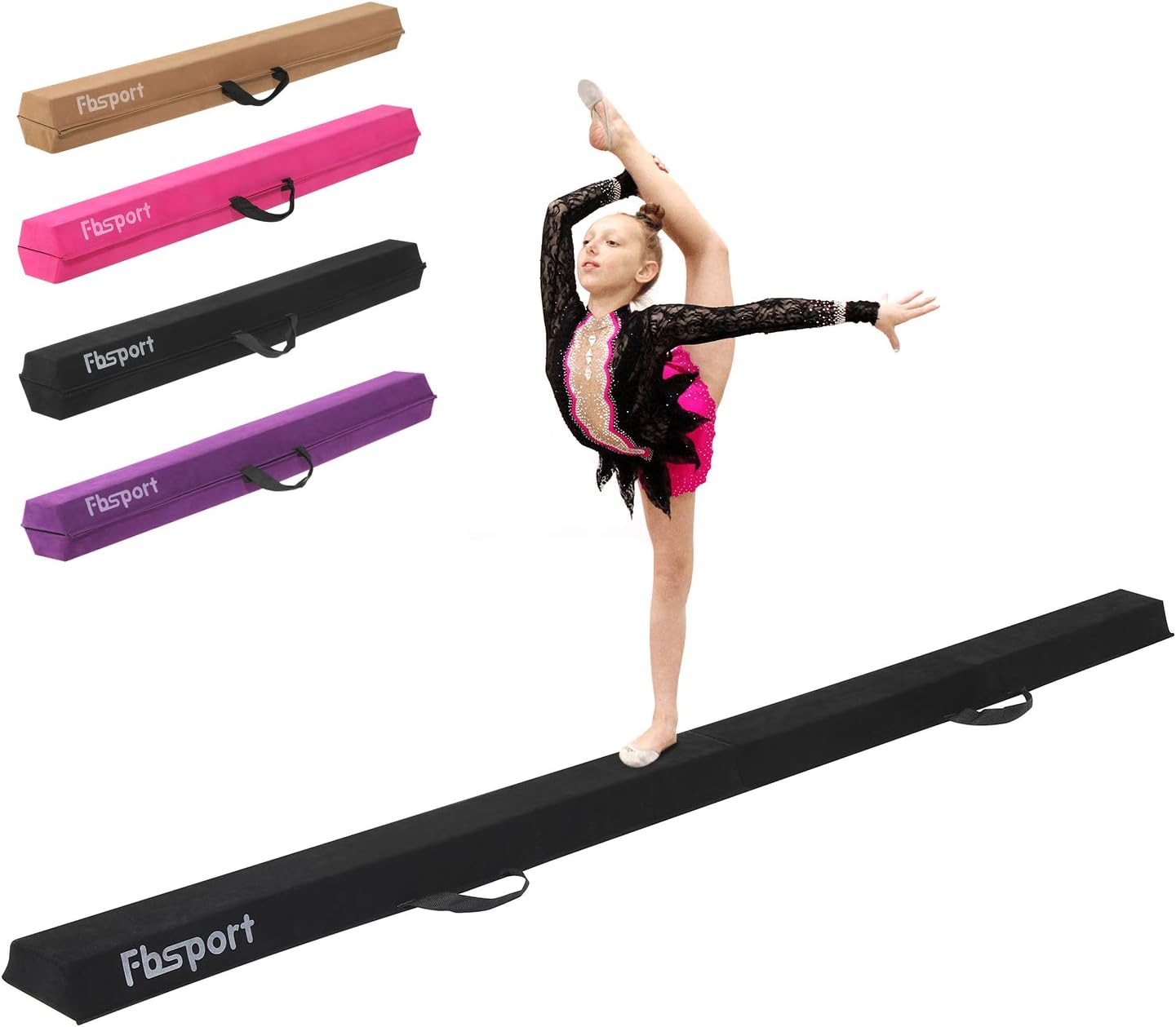 Trave Da Ginnastica Pieghevole Aerobik® - Blu, Per Bambini E Adulti, Leggera E Antiscivolo Con Borsa - Foto 5