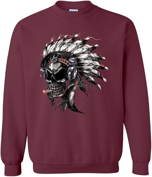 maroon crewnecks