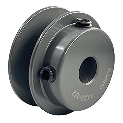 Saelno AK20-1/2 V Belt Pulley 1/2 inch Bore 2" OD,V