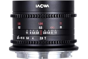 LAOWA Venus 9mm T2.9 Zero-D Cine Lens for Canon RF, Black