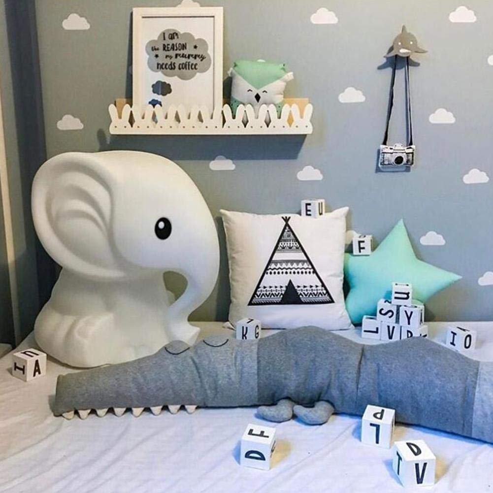 Lovely Crocodile Hugging Pillow Sleeping Cushion Baby Bed Crib Animal
