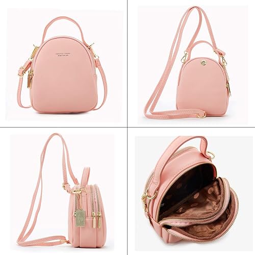 aeeque mini backpack Purse for Women Crossbody Phone Bag Wallets Handbags Clutch, #2black-two Shoulder Straps, S, Daypack Backpacks : Buy Online at Best Price in KSA The internal structure of the bag Aeeque Mini Backpack Purse for