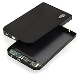 LUPO 2.5 inch USB Hard Drive External Caddy Case Enclosure - For HDD and SSD Drives - USB 2.0 Screwless Tool Free - For PC and Mac - Plug and Play (Various SATA, IDE, USB 2.0 and 3.0 Versions Available)