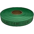 The Ticket Gurus-roll of 2000 Green $1.00 Tickets Single Roll Consecutively Numbered Raffle Tickets