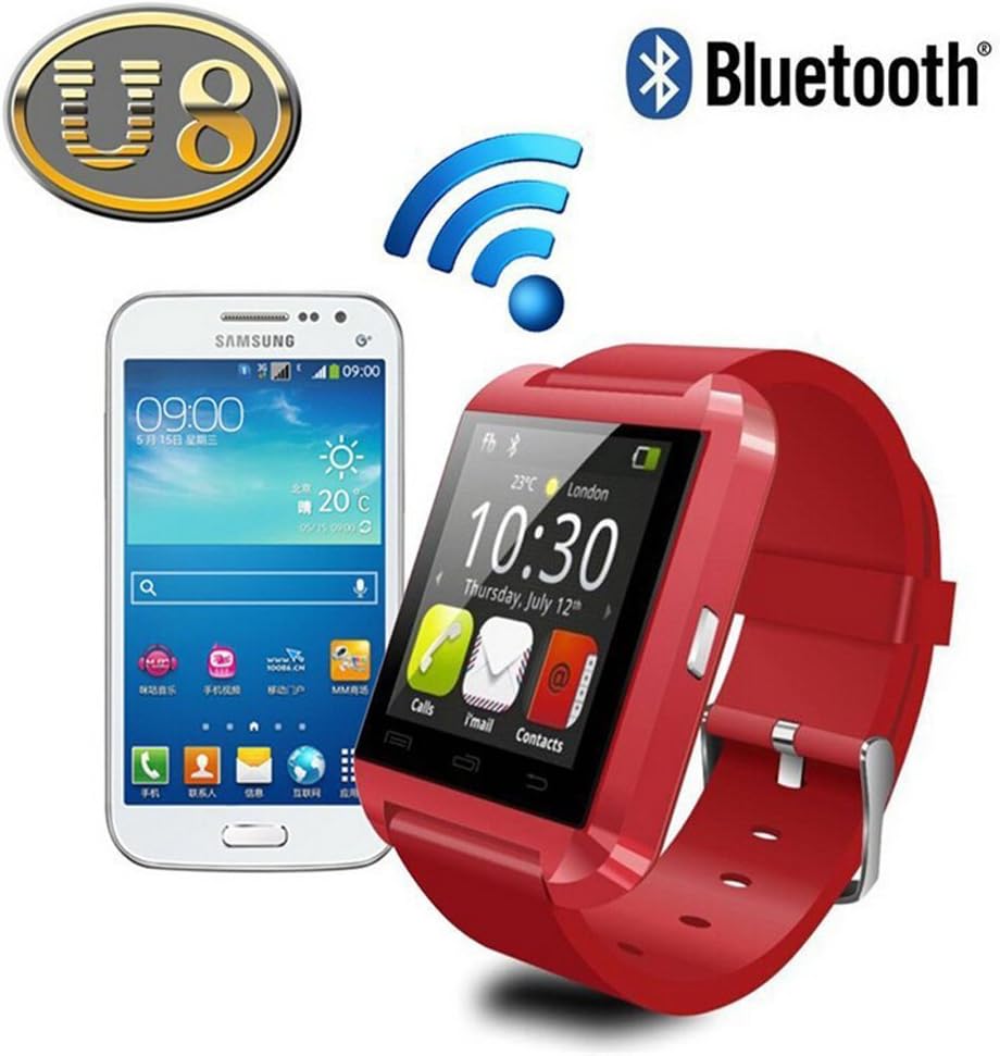 Yuntab móvil U8 Reloje SmartWatch Bluetooth 3.0 Muñequera de ...