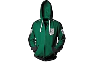 Sufeasdf Unisex Collage Pullover Hoodie Sweatshirt Cosplay Costume