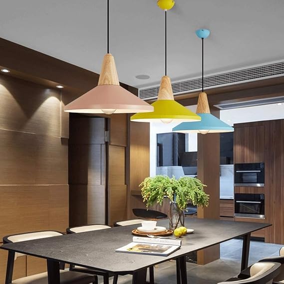 Farbe : Blau, größe : Large Creative Lüster Pendelleuchte Für Resturant