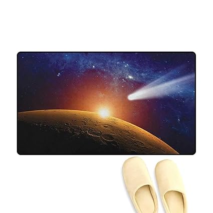 Amazoncom Outer Space Door Mat Increase Comet Tail