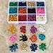 Over 2,400 Ceramic Pony Beads for Jewelry Making with Free Genuine Leather Cord Necklace - Handmade Colorful Premium Quality Craft Bead Kit - Unique Craft Supplies