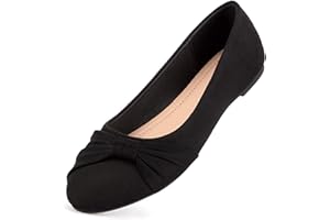 MaxMuxun Women Shoes Slip On Round Toe Soft Ballet Flats