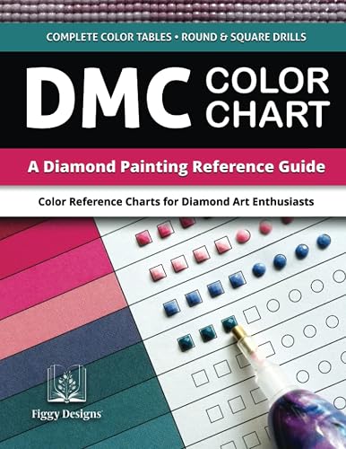 Diamond Thread Color Ref DMC Color Chart — A Diamond Painting Reference Guide: Color Reference ...