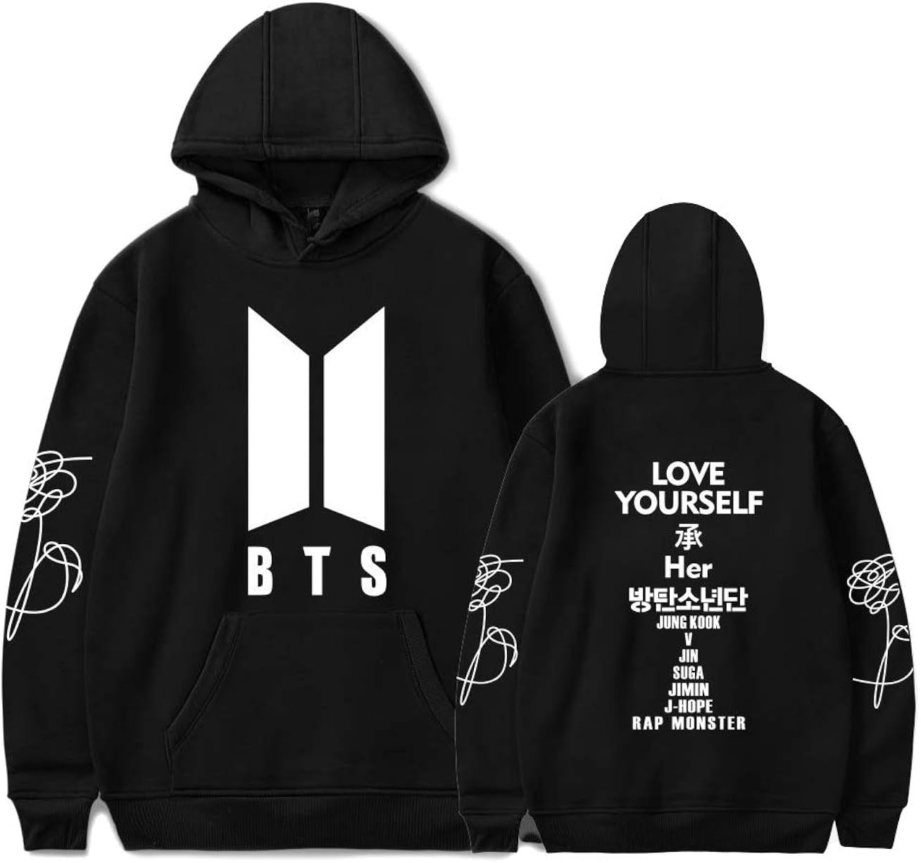 bts official hoodie love yourself