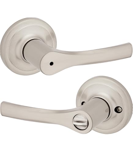 Manija Kwikset Cuadrada Para Baño O Recamara, De Hierro Ne