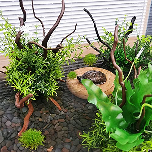 78pcs Miniature Green Shrubs Bush Model Diorama Plants Mini Toy Trees