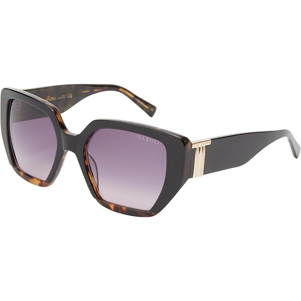 Ted Baker TWS264 Modern Square Cat Eye Sunglasses, 55 mm  display picture 2