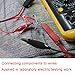 Alligator Clips Jumper Wires, AUSTOR 6 Groups Test Leads Set with Double-end Alligator Clips Electrical, 1M