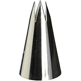 Wilton Open Star Piping Tip 1M, unknown, Silver