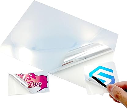 metallic sticker paper