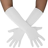 Sheface Men's and Women's 15'' Long Spandex Banquet Party Wedding Gloves - Stretchy Costumes