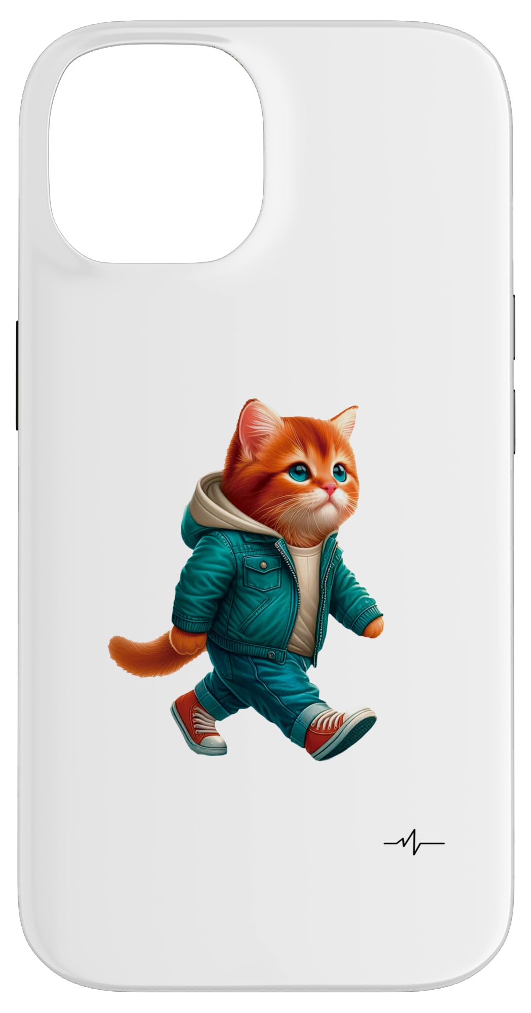 iPhone 14 Cute and funny cat design - Pet theme for cat enthusiasts Case
