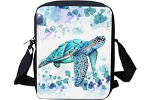 HELLHERO Women Men Small Crossbody Bag Messenger Purse for Traveling Shopping