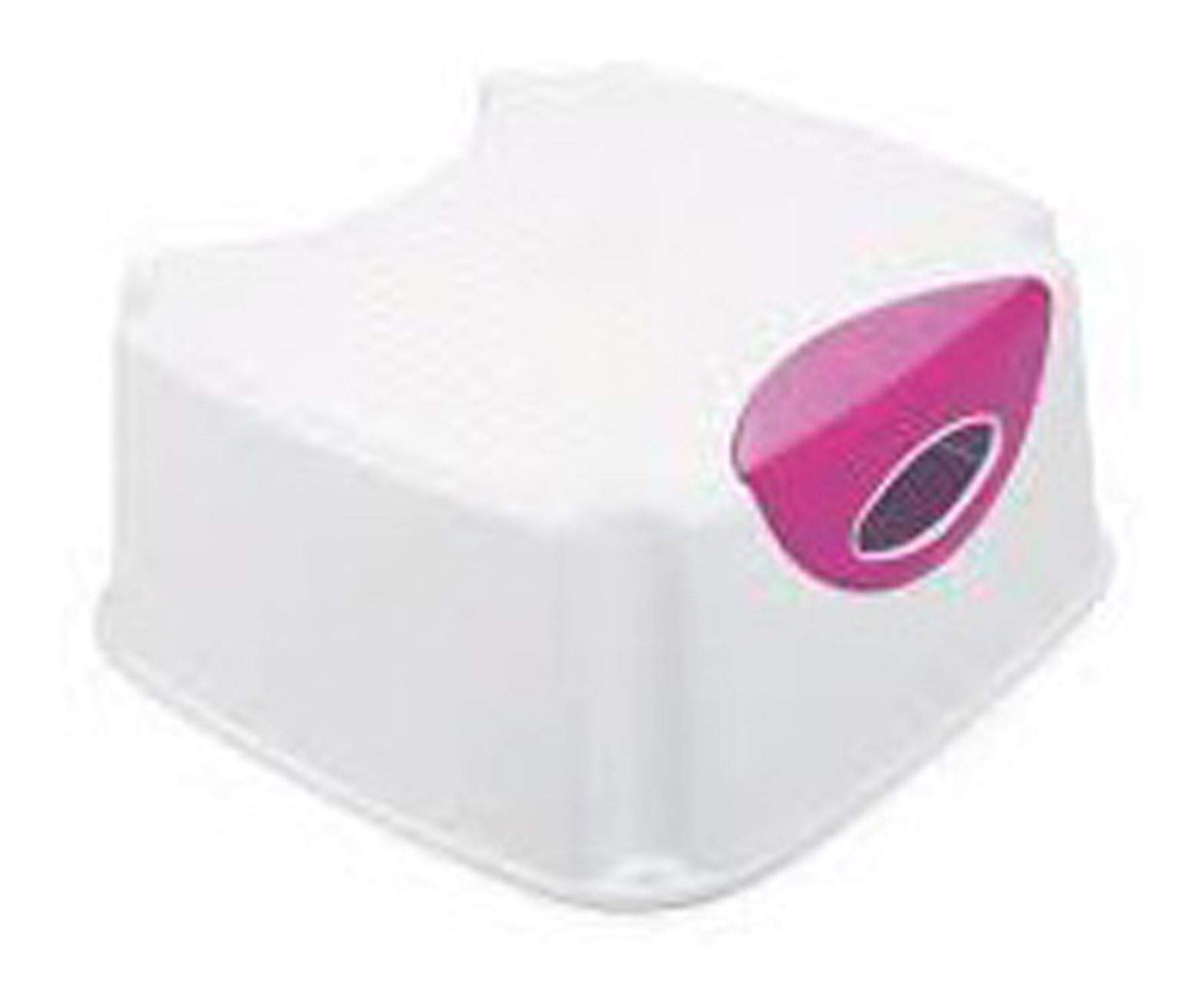 The Neat Nursery Co. Step Up Stool, 700 White/Pink, 1.02 kg