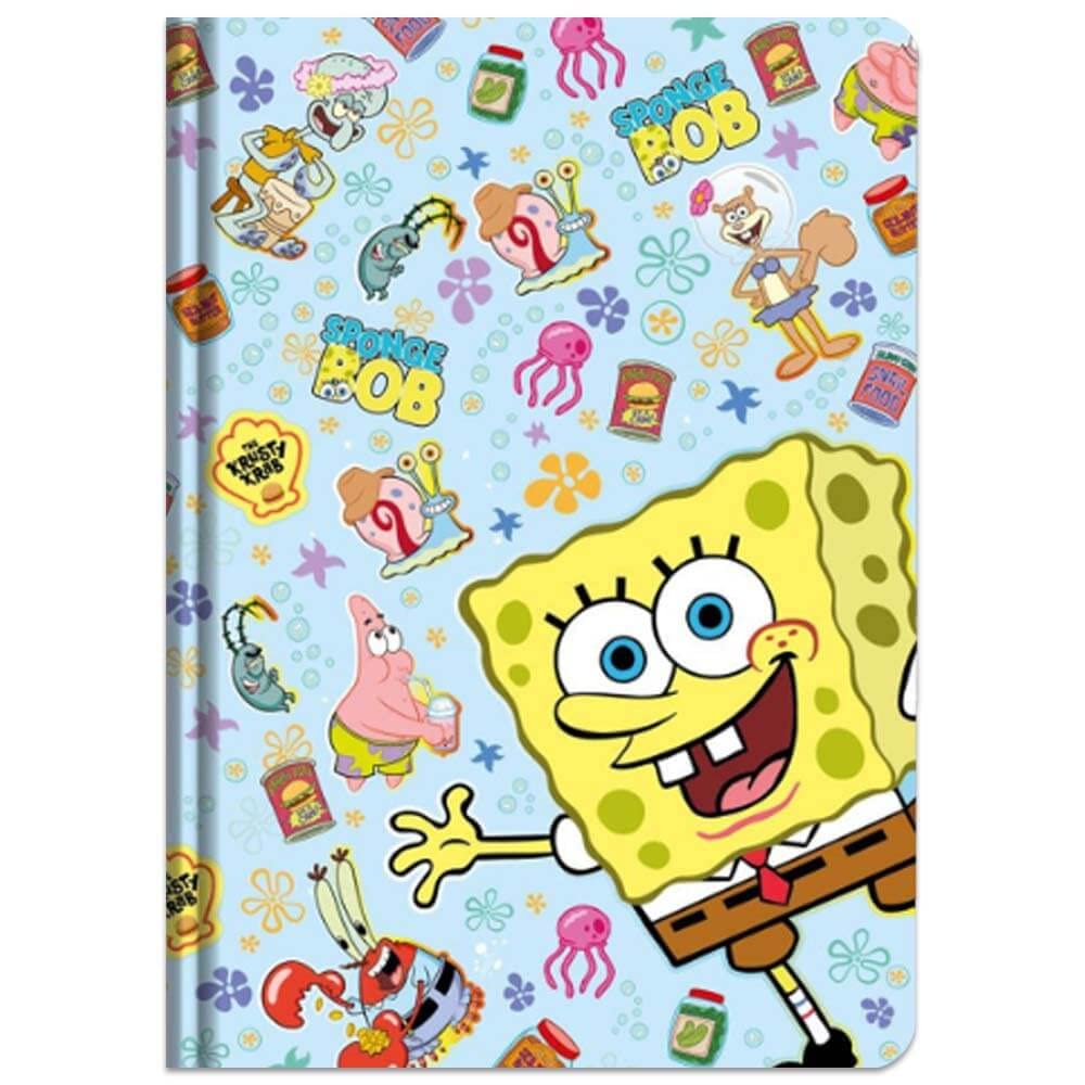Blue Sky Studios SpongeBob Squarepants Spongebob SquarePants Notebook 120 Pages Lined Diary A5 Official Merch