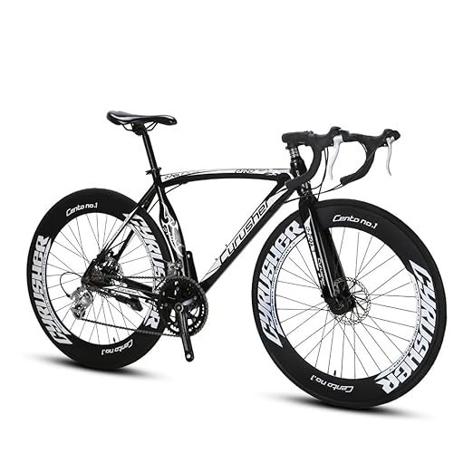 title=Extrbici XC700 sport Racing Road bike 700 CX56CM in lega di alluminio telaio 16
