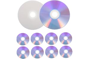 KESYOO 10pcs Rewritable Blank Cd-rw Discs High Capacity Printable Computer Storage Media for Music Audio