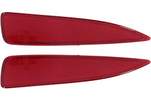 Hihaha No.5216452100/5216352100 Bumper Reflector for Toyota Yaris 2012-2014 without Sport Bumper/Rear Bumper Reflector Side M